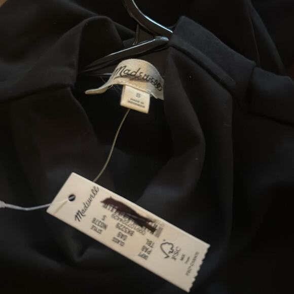 Madewell Funnelneck Cropped Muscle Tee Size S NO378 - Picture 6 of 6